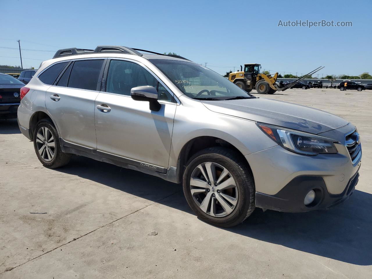 2019 Subaru Outback 2.5i Limited Серебряный vin: 4S4BSANC6K3292133