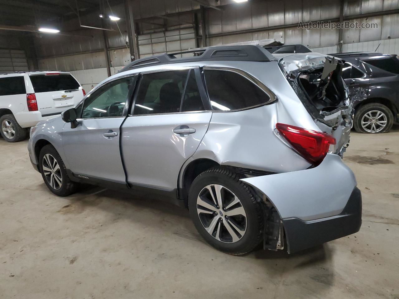 2019 Subaru Outback 2.5i Limited Silver vin: 4S4BSANC6K3335515