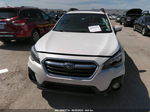 2019 Subaru Outback Limited White vin: 4S4BSANC6K3382169