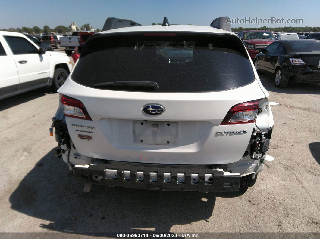 2019 Subaru Outback Limited White vin: 4S4BSANC6K3382169