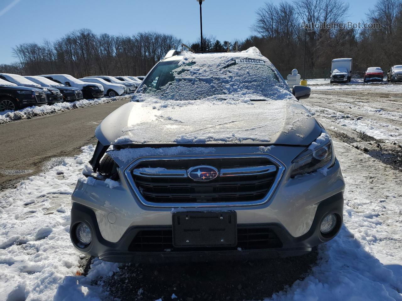 2019 Subaru Outback 2.5i Limited Silver vin: 4S4BSANC7K3265555