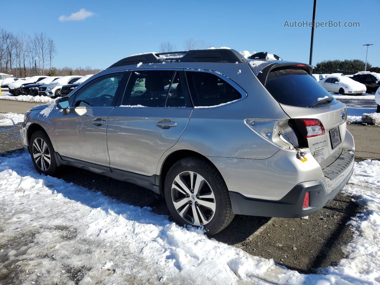 2019 Subaru Outback 2.5i Limited Серебряный vin: 4S4BSANC7K3265555