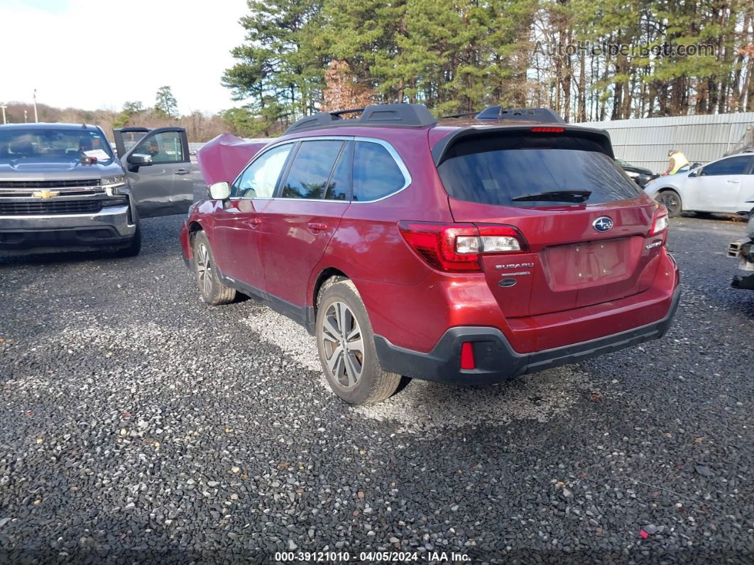 2019 Subaru Outback 2.5i Limited Red vin: 4S4BSANC7K3267340
