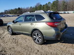 2019 Subaru Outback 2.5i Limited Green vin: 4S4BSANC7K3294344