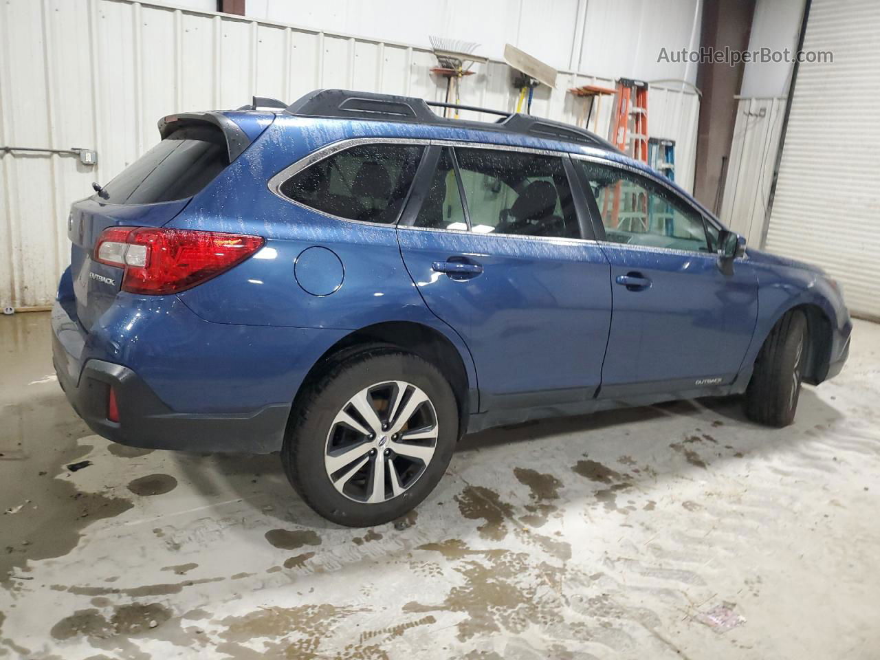 2019 Subaru Outback 2.5i Limited Blue vin: 4S4BSANC7K3376378