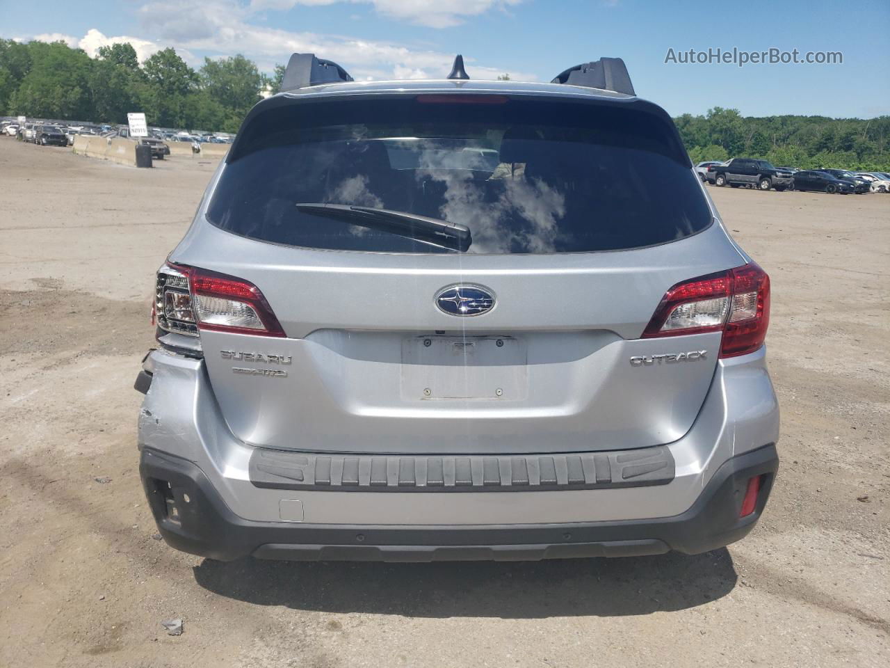 2019 Subaru Outback 2.5i Limited Silver vin: 4S4BSANC8K3328095