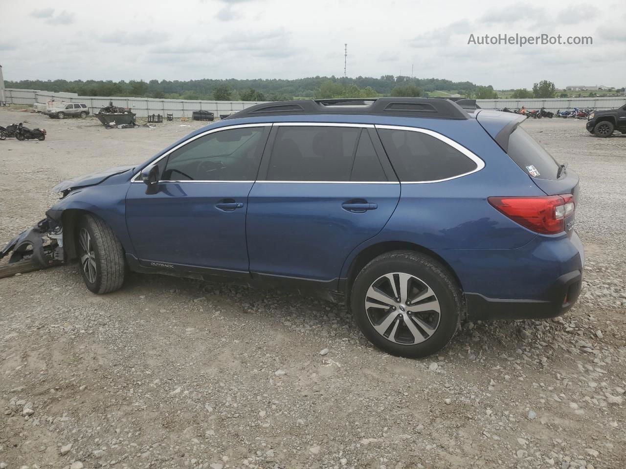 2019 Subaru Outback 2.5i Limited Blue vin: 4S4BSANC8K3362294