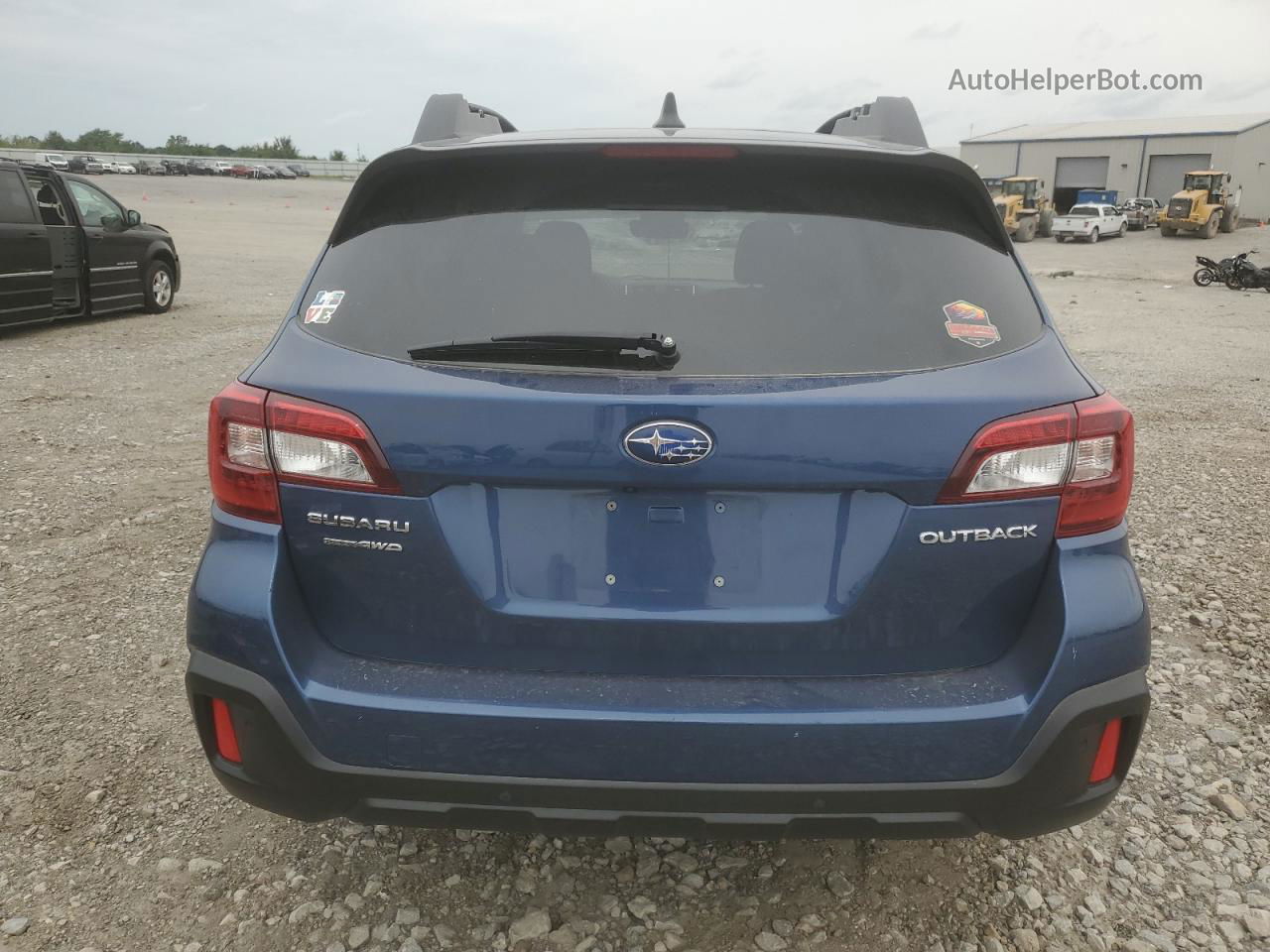 2019 Subaru Outback 2.5i Limited Blue vin: 4S4BSANC8K3362294