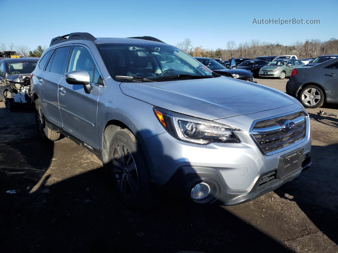 2019 Subaru Outback 2.5i Limited Silver vin: 4S4BSANC8K3368340