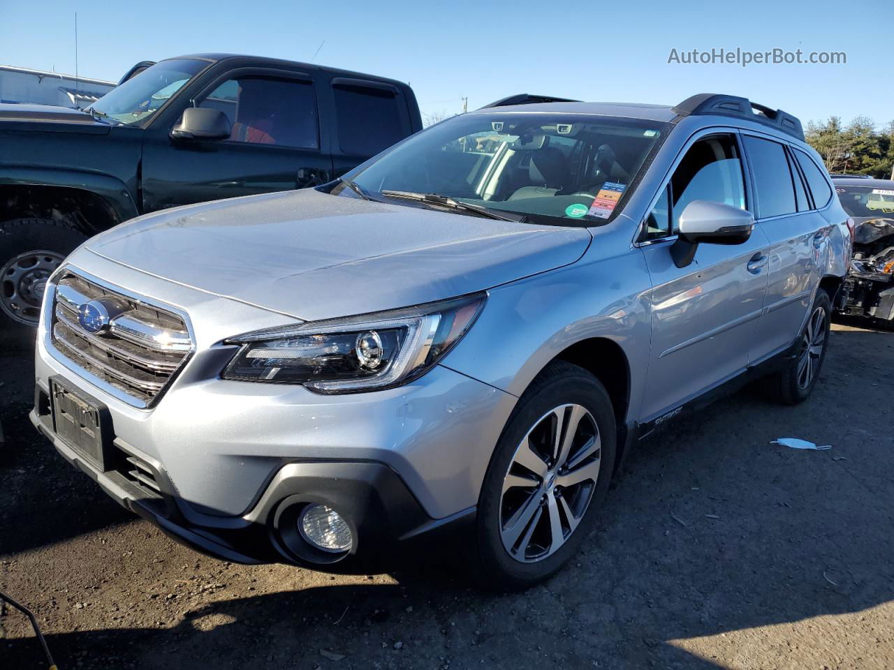 2019 Subaru Outback 2.5i Limited Серебряный vin: 4S4BSANC8K3368340