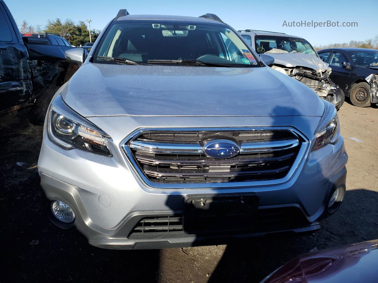 2019 Subaru Outback 2.5i Limited Серебряный vin: 4S4BSANC8K3368340