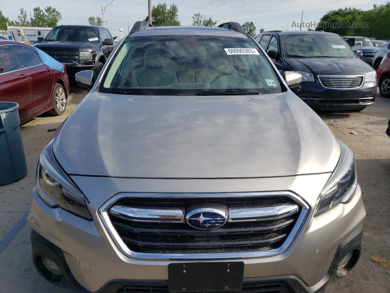 2019 Subaru Outback 2.5i Limited Beige vin: 4S4BSANC8K3376017