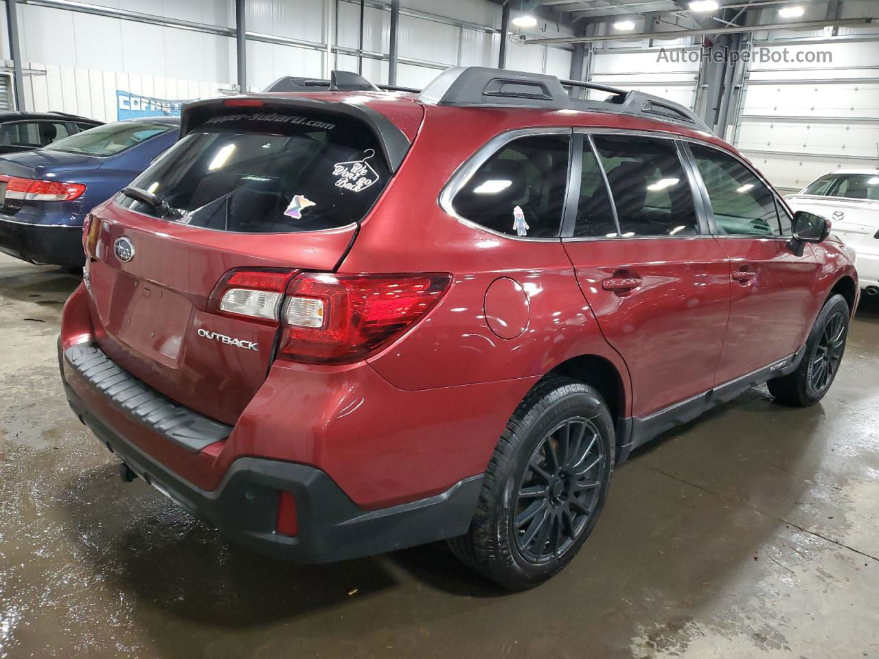 2019 Subaru Outback 2.5i Limited Red vin: 4S4BSANC9K3282745