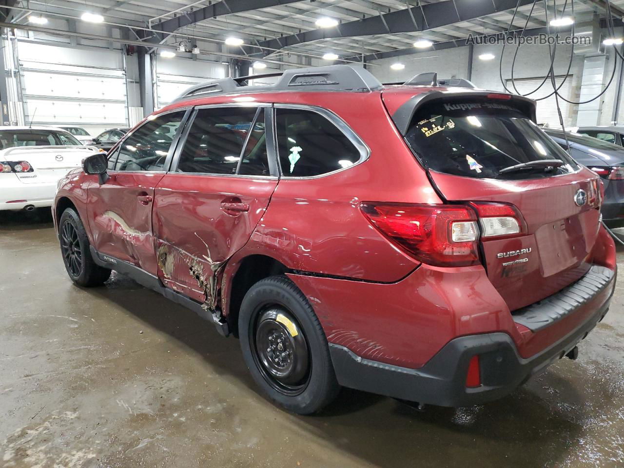 2019 Subaru Outback 2.5i Limited Red vin: 4S4BSANC9K3282745