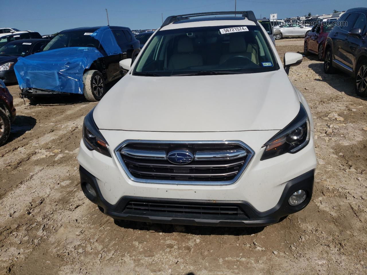 2019 Subaru Outback 2.5i Limited White vin: 4S4BSANC9K3294944