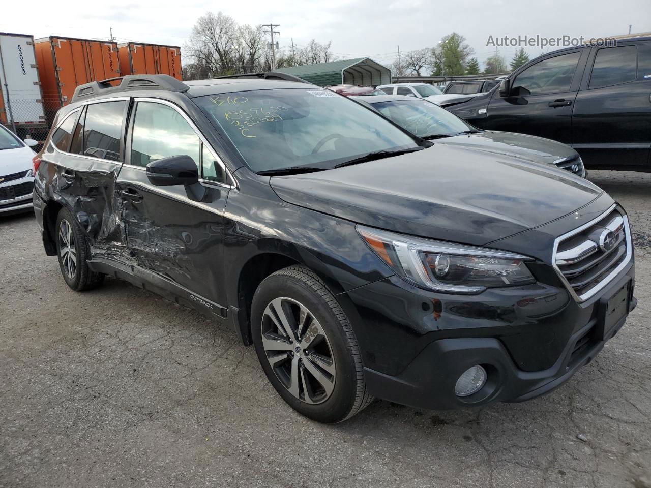 2019 Subaru Outback 2.5i Limited Black vin: 4S4BSANC9K3323729