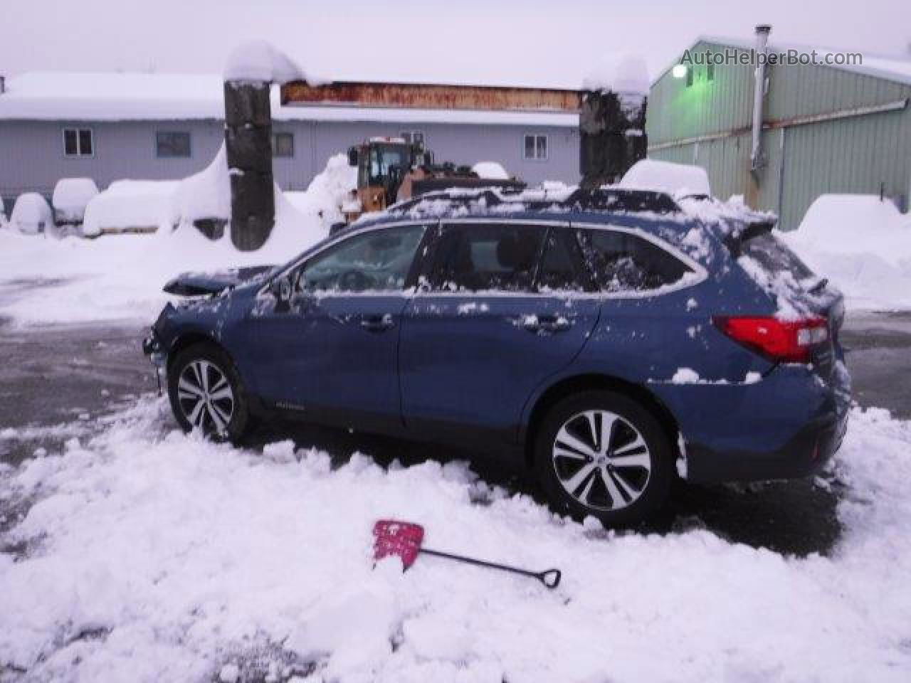 2019 Subaru Outback 2.5i Limited Blue vin: 4S4BSANC9K3346900