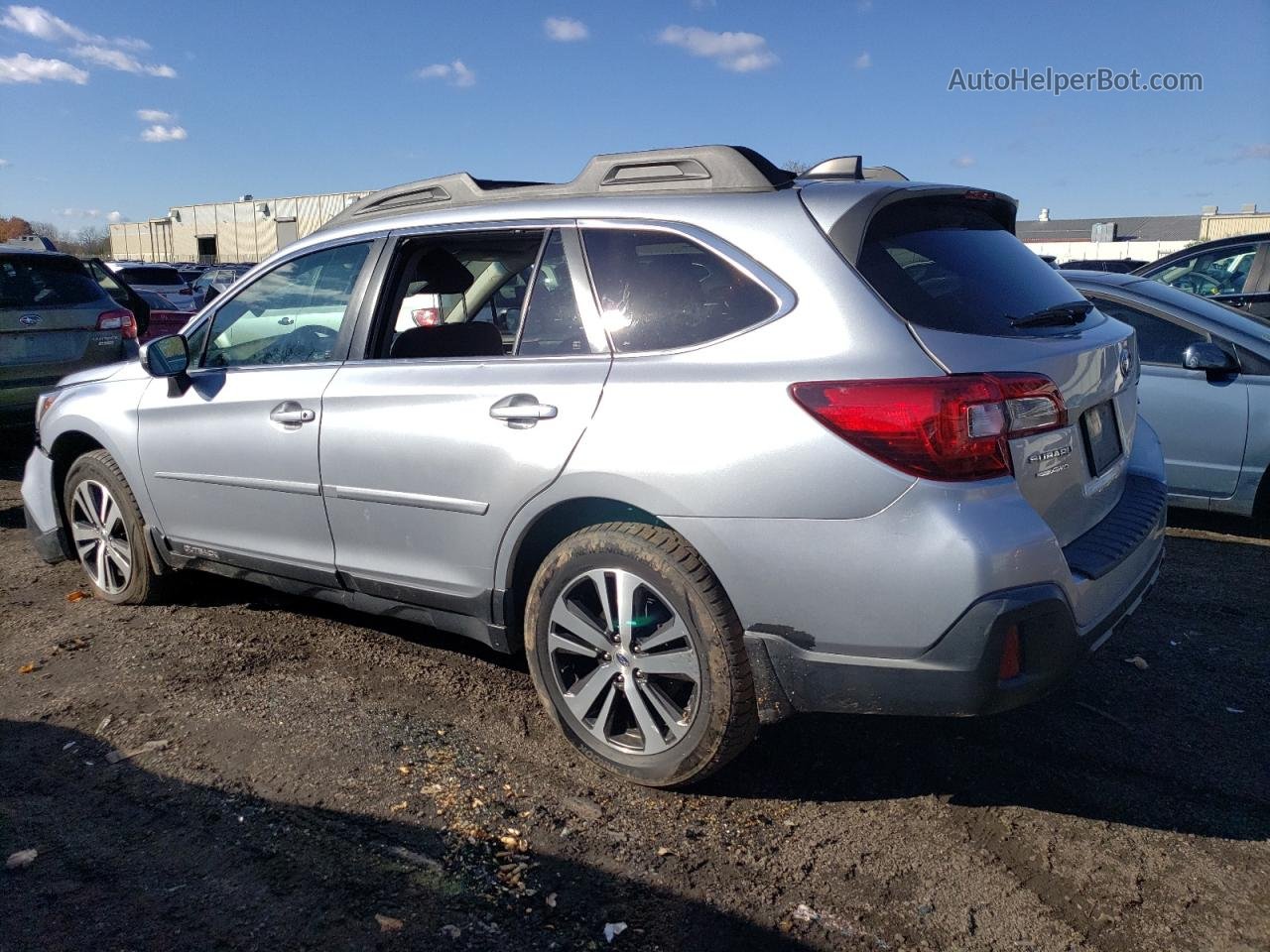 2019 Subaru Outback 2.5i Limited Silver vin: 4S4BSANCXK3233554