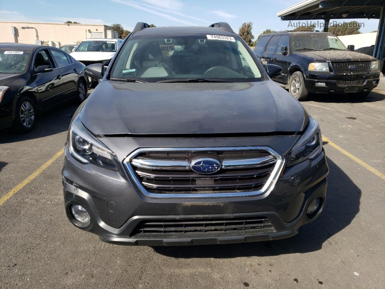 2019 Subaru Outback 2.5i Limited Gray vin: 4S4BSANCXK3363740