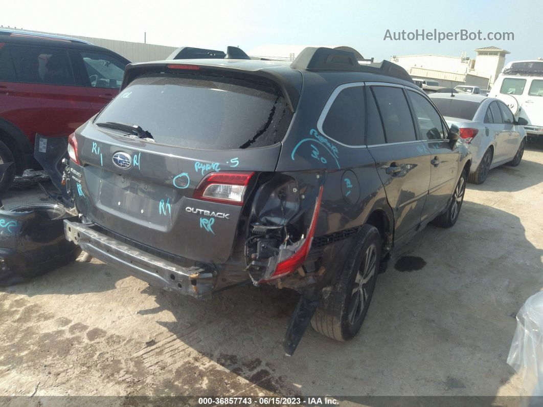 2019 Subaru Outback Limited Gray vin: 4S4BSANCXK3368016