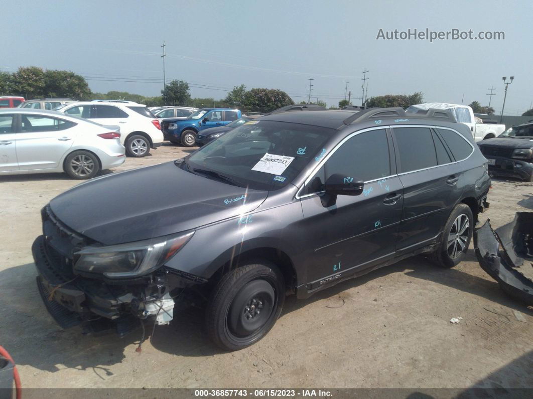 2019 Subaru Outback Limited Gray vin: 4S4BSANCXK3368016