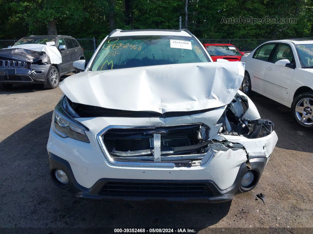 2019 Subaru Outback 2.5i Touring White vin: 4S4BSATC0K3252942