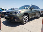 2019 Subaru Outback Touring Green vin: 4S4BSATC3K3324877