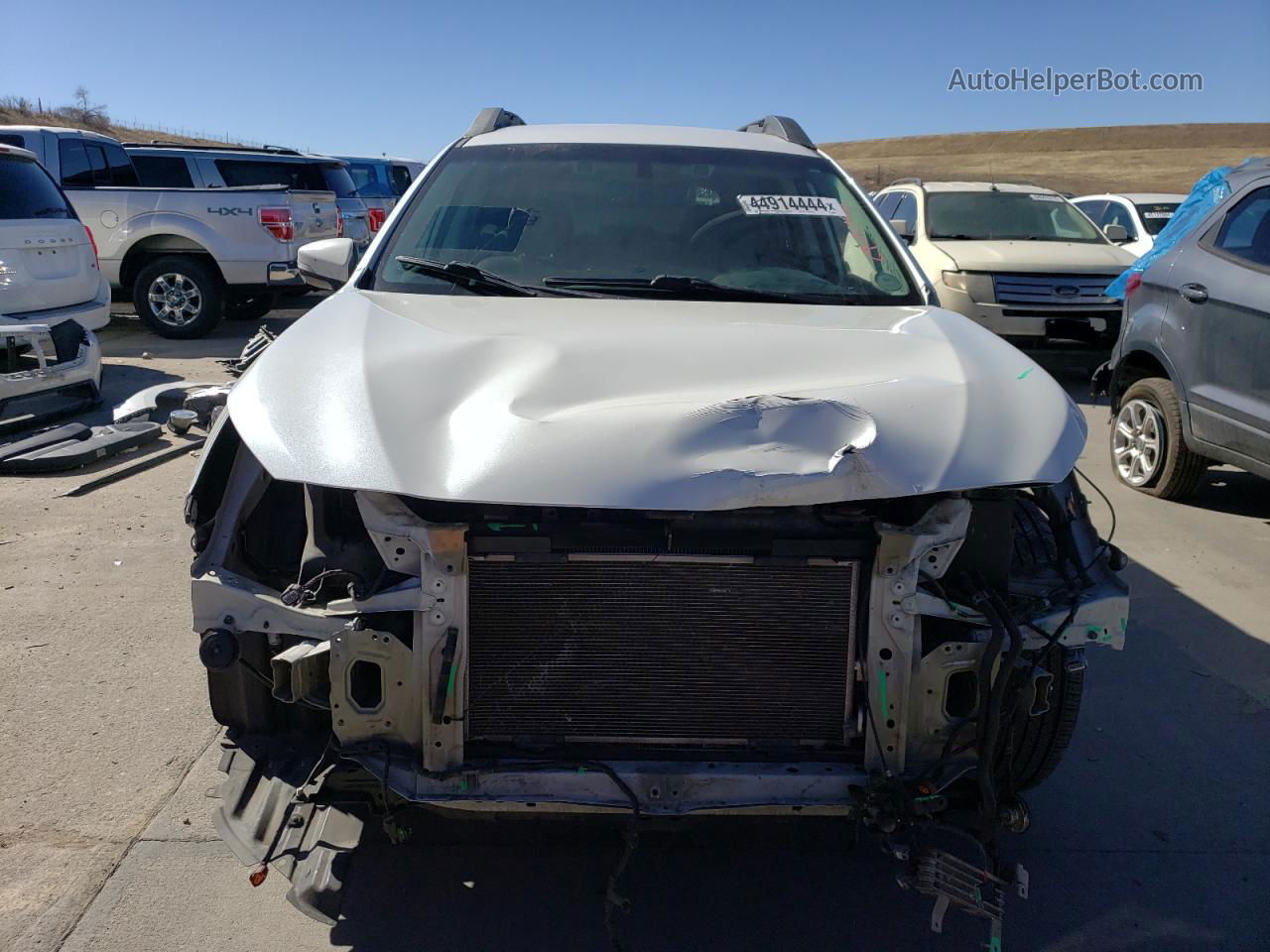 2019 Subaru Outback 3.6r Limited White vin: 4S4BSEJC2K3238650