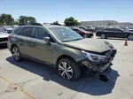 2019 Subaru Outback 3.6r Limited Gray vin: 4S4BSENC0K3386323