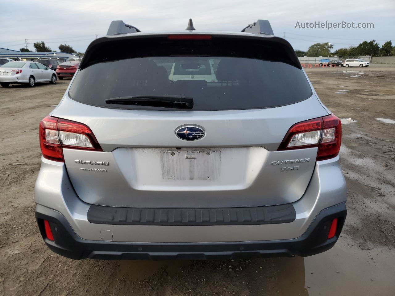 2019 Subaru Outback 3.6r Limited Silver vin: 4S4BSENC3K3220930