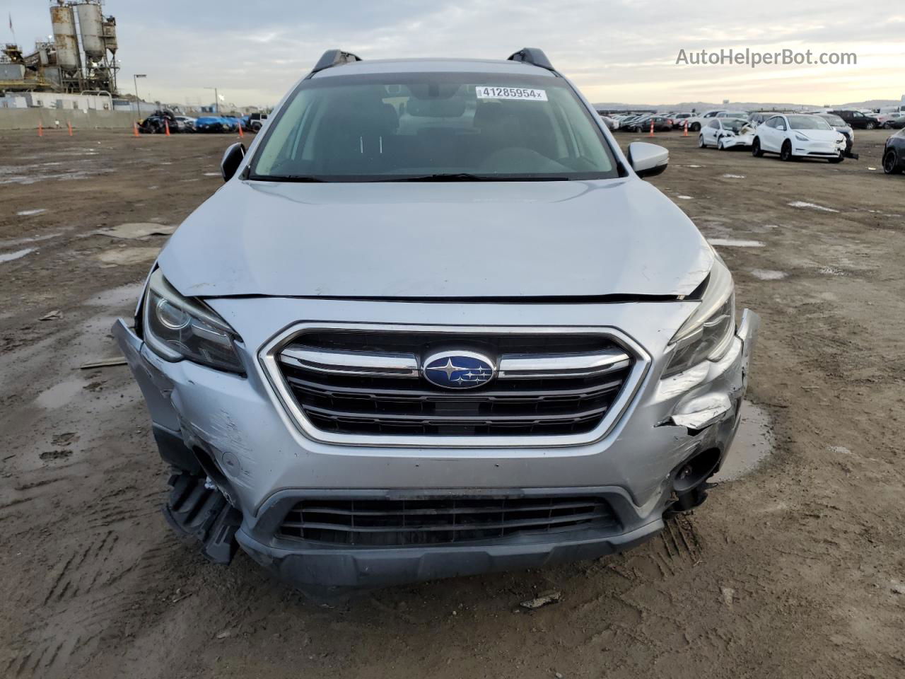 2019 Subaru Outback 3.6r Limited Silver vin: 4S4BSENC3K3220930