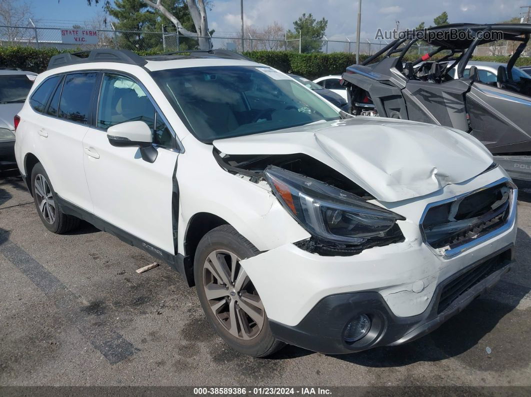 2019 Subaru Outback 3.6r Limited Белый vin: 4S4BSENC5K3374801