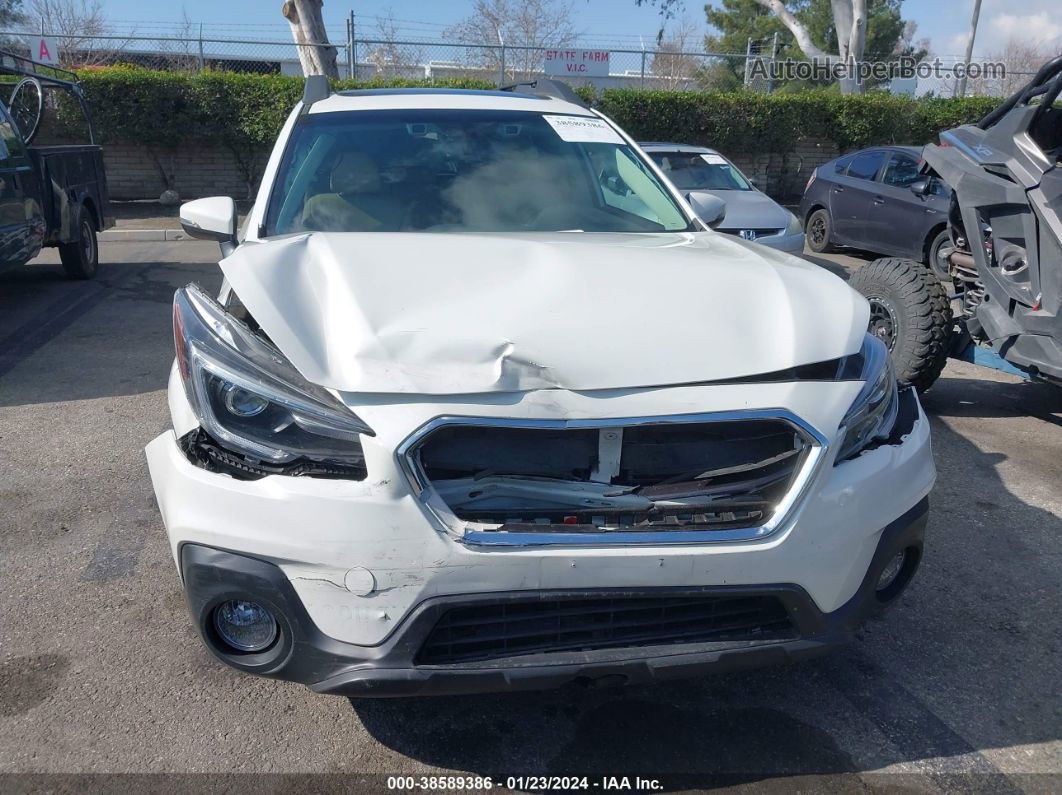 2019 Subaru Outback 3.6r Limited White vin: 4S4BSENC5K3374801