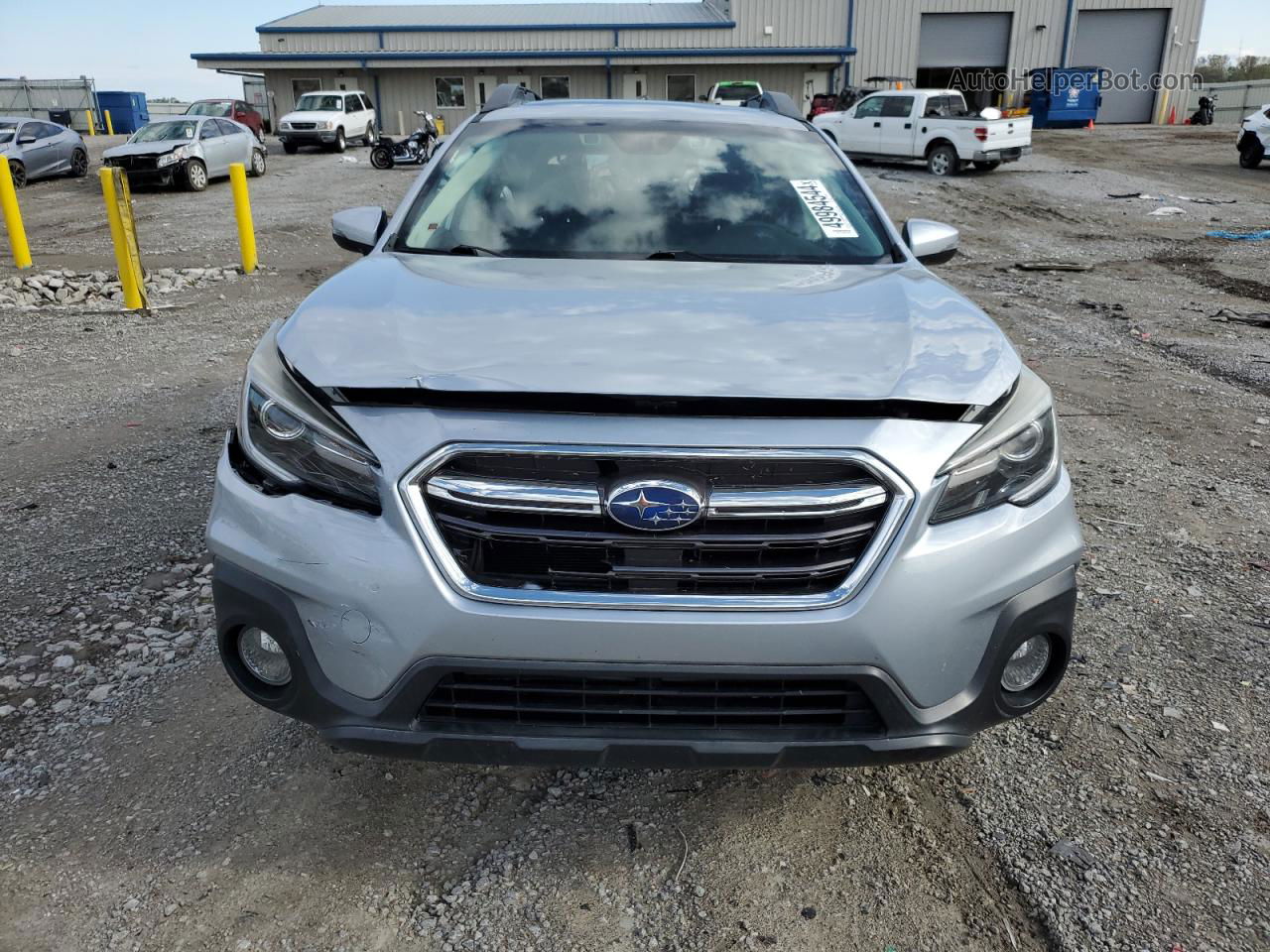 2019 Subaru Outback 3.6r Limited Silver vin: 4S4BSENC6K3344495