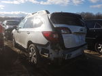 2019 Subaru Outback 3.6r Limited White vin: 4S4BSENCXK3372218