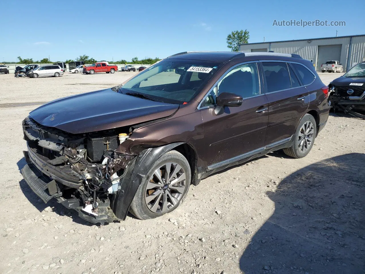 2019 Subaru Outback Touring Коричневый vin: 4S4BSETC0K3389905