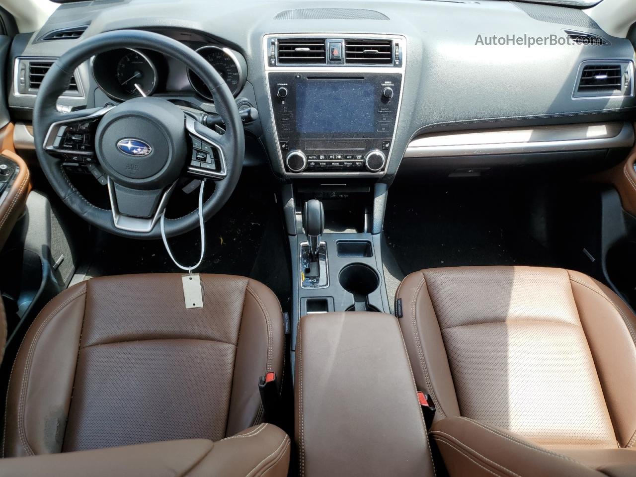 2019 Subaru Outback Touring White vin: 4S4BSETC6K3229933