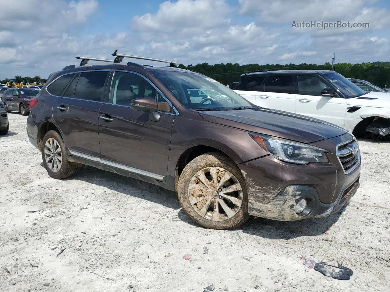 2019 Subaru Outback Touring Brown vin: 4S4BSETCXK3320963