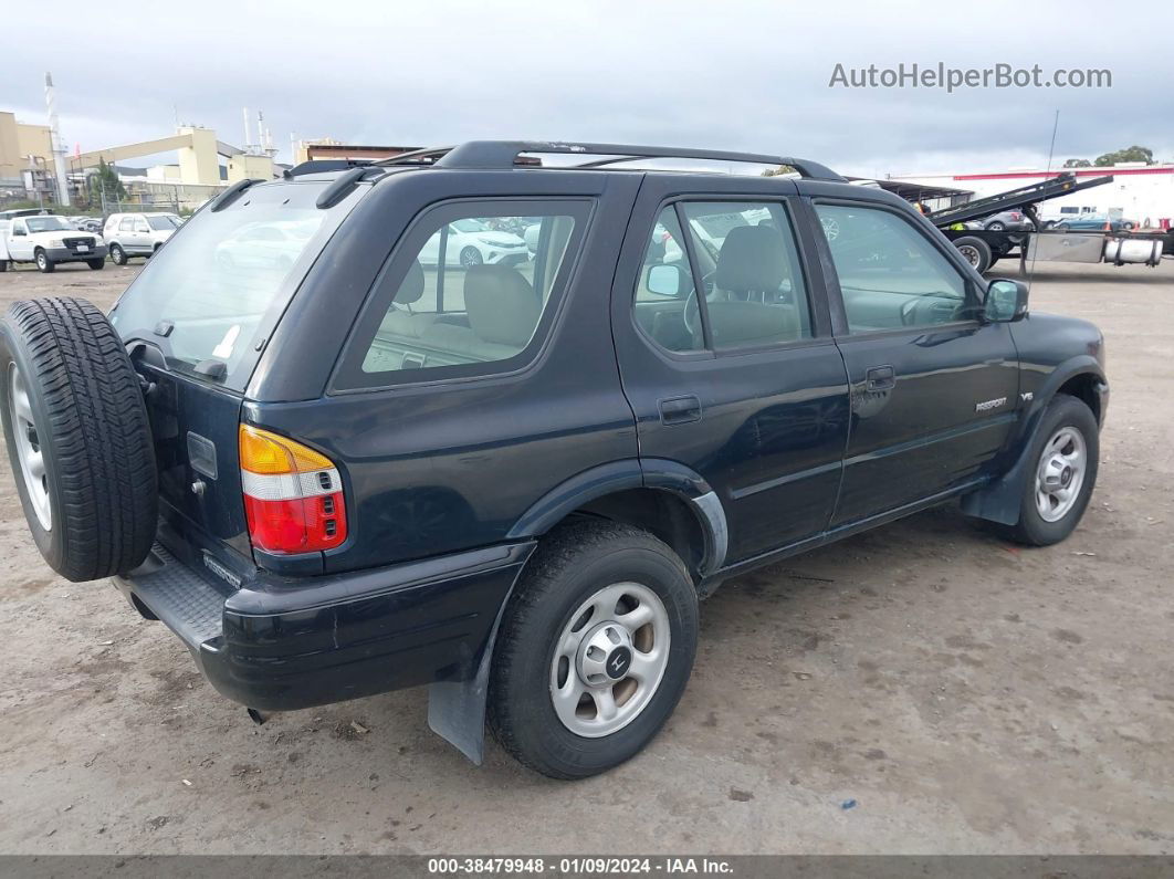 2001 Honda Passport Ex/ex W/luxury Pkg/lx Black vin: 4S6CK58W014411604