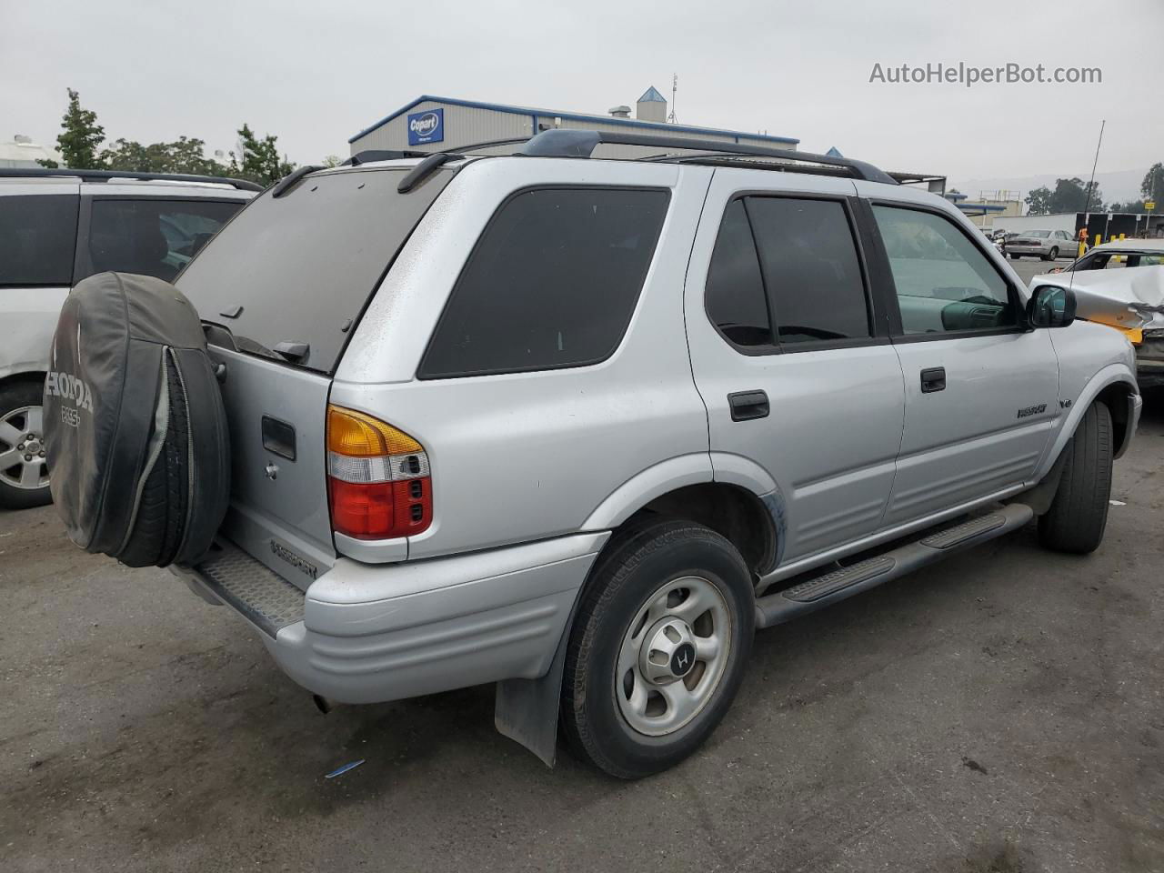 2001 Honda Passport Ex Silver vin: 4S6CK58W214404069