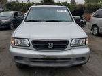 2001 Honda Passport Ex Silver vin: 4S6CK58W214404069