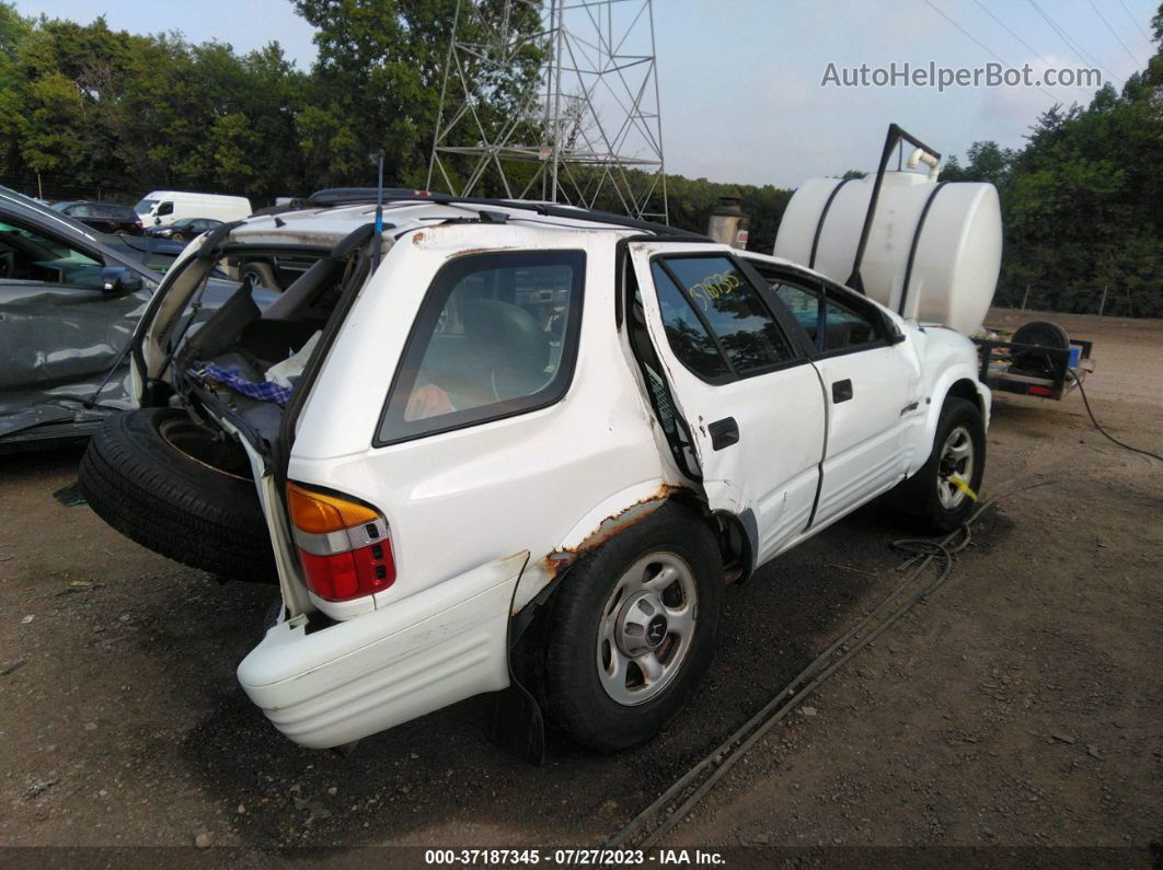 2001 Honda Passport Lx/ex/ex W/luxury Pkg White vin: 4S6CK58W214405903