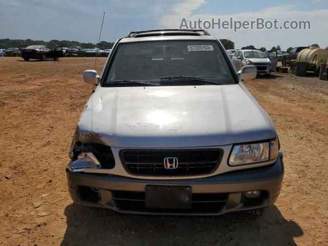 2001 Honda Passport Ex Silver vin: 4S6CK58W514400517