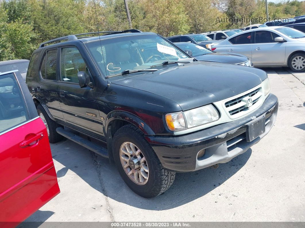 2001 Honda Passport Lx/ex/ex W/luxury Pkg Black vin: 4S6CK58W614407122