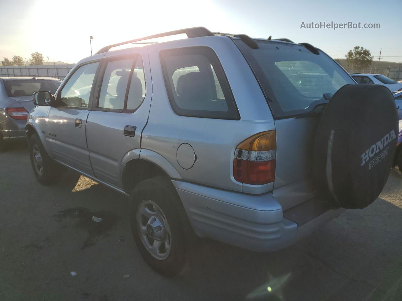 2001 Honda Passport Ex Silver vin: 4S6CK58W714402169