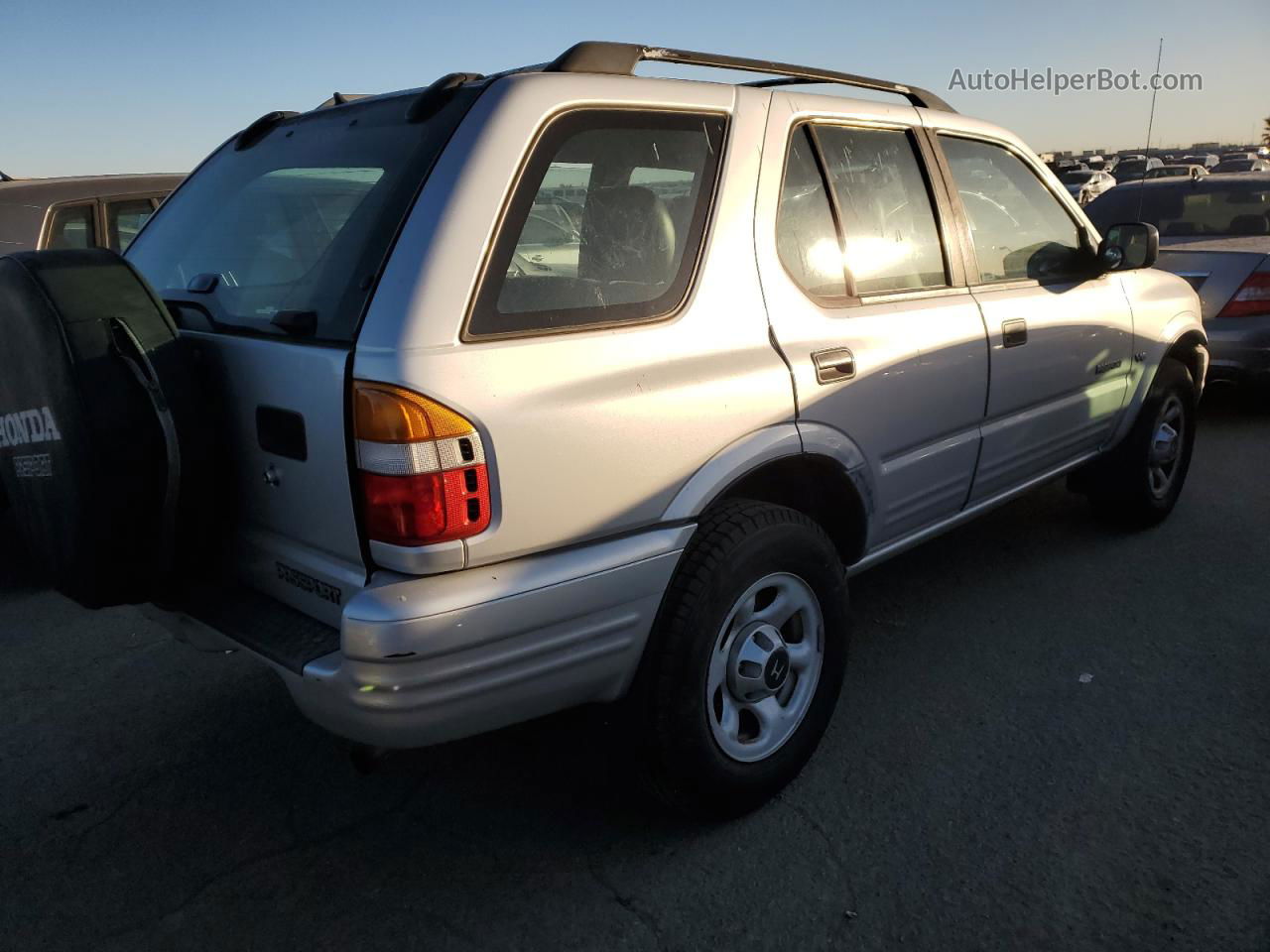 2001 Honda Passport Ex Silver vin: 4S6CK58W714402169