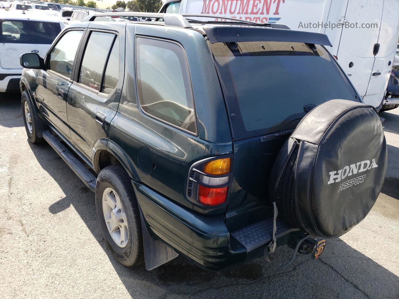 2001 Honda Passport Ex Blue vin: 4S6CK58W714411096