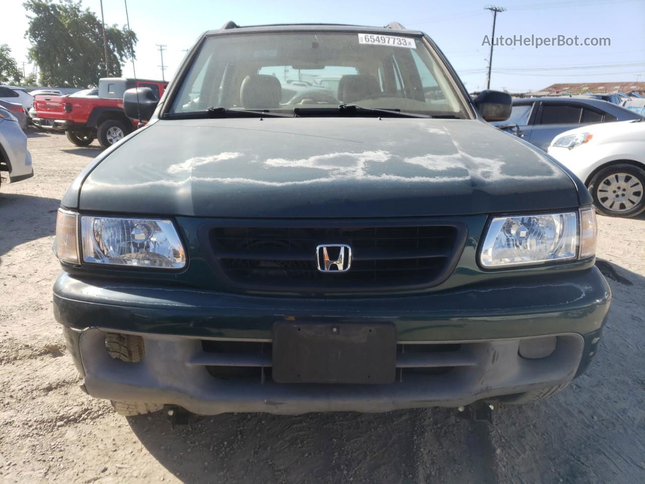 2001 Honda Passport Ex Green vin: 4S6CK58W914409186