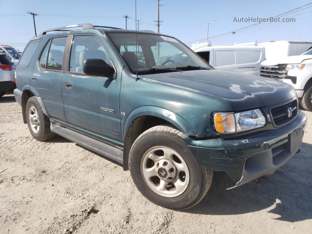 2001 Honda Passport Ex Green vin: 4S6CK58W914409186