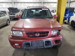 2001 Honda Passport Ex Red vin: 4S6DM58W014415392